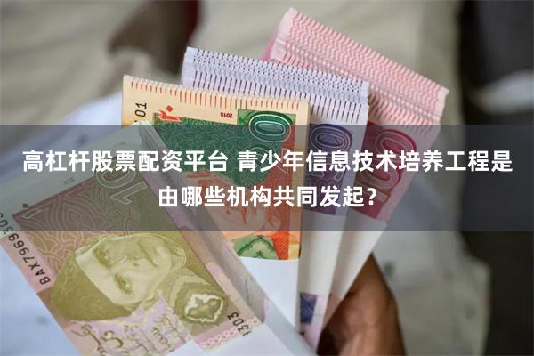 高杠杆股票配资平台 青少年信息技术培养工程是由哪些机构共同发起？