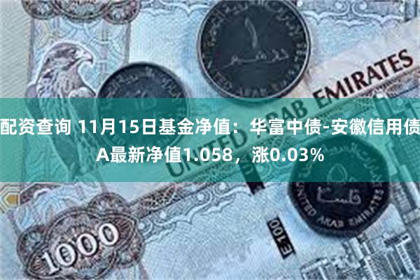 配资查询 11月15日基金净值：华富中债-安徽信用债A最新净值1.058，涨0.03%