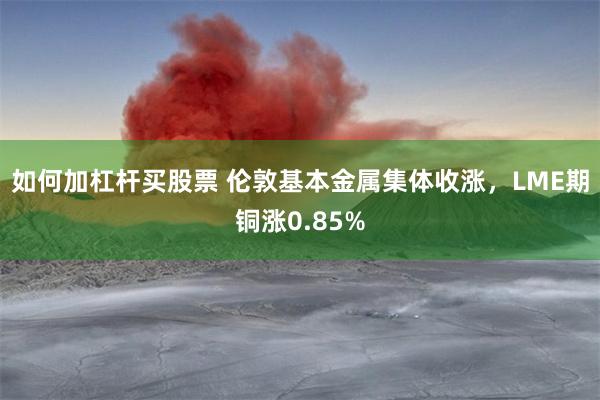 如何加杠杆买股票 伦敦基本金属集体收涨，LME期铜涨0.85%